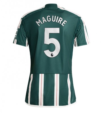 Manchester United Harry Maguire #5 Segunda Equipación 2023-24 Manga Corta